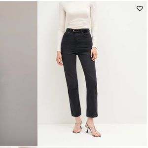 Reformation Cynthia High Rise Straight Jeans Vana Wash Size 26